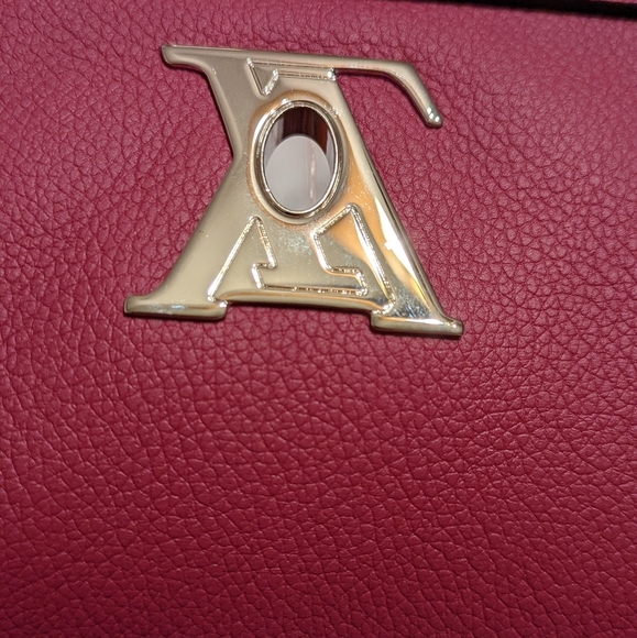 🎉HP🎉Louis Vuitton Lockme BB II AUTHENTIC Venus Purple Silver Hardware Rare! - Picture 14 of 15